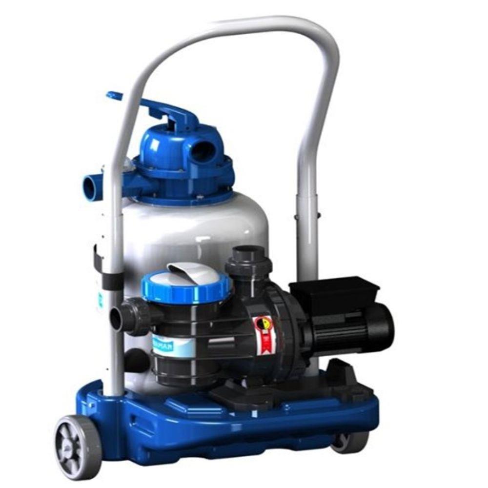 Ricardo Bombas Conjunto Sodramar Com Carrinho Filtro Portatil Fm 30 E Bomba Bm 25 1 4 Cv Monofasico 220v